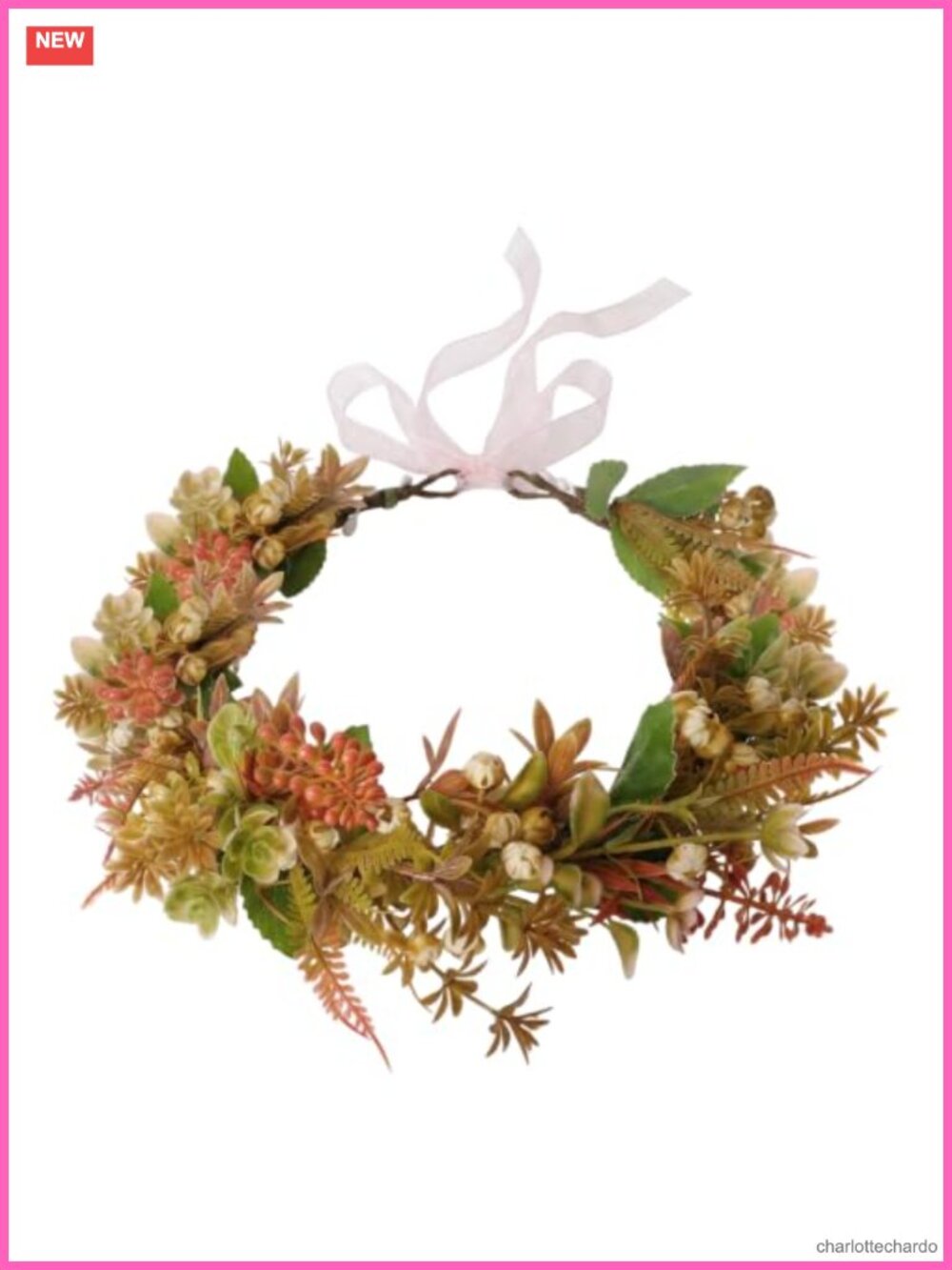Handcrafted Fairy Crown Flower Crown Floral Headpiece for Women